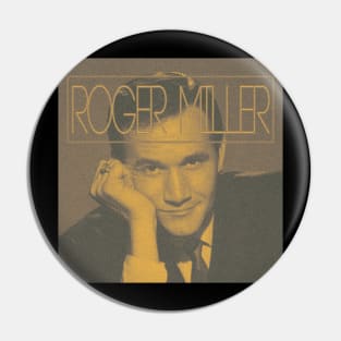 Roger Miller Old Poster 70s Pin