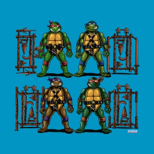 TMNT action figures T-Shirt