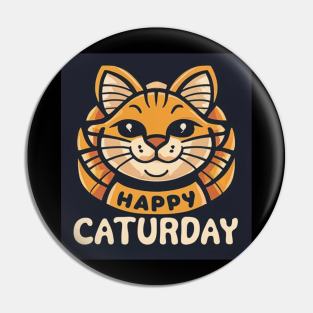 happy caturday Pin