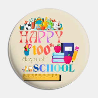 Happy 100th days of school Pin