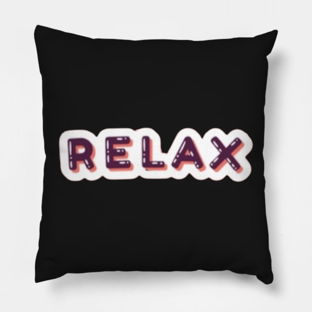 Relax chill out Pillow by CharactersFans