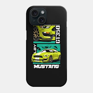 Green Mustang Phone Case