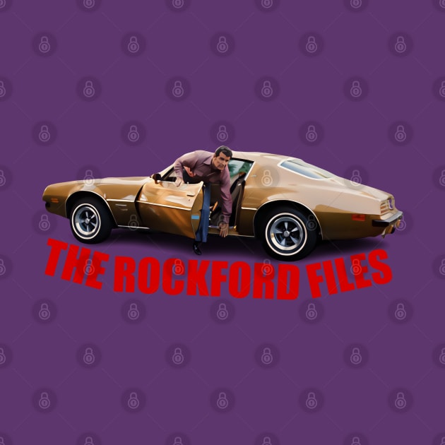 The Rockford Files - James Garner - Pontiac Firebird - 70s Tv Show by wildzerouk