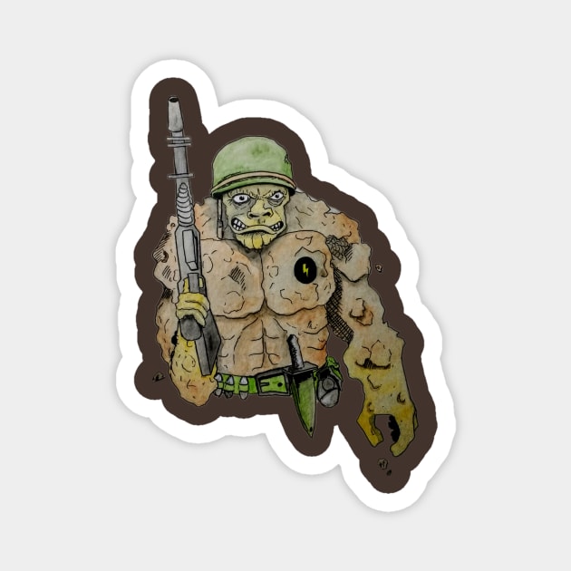 General Tragg Magnet by ArtofJesseCobb