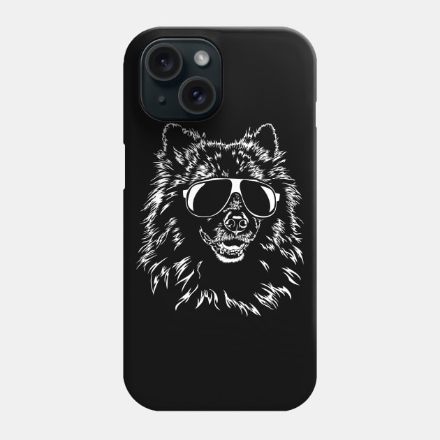 Funny  Keeshond sunglasses cool dog mom Phone Case by wilsigns