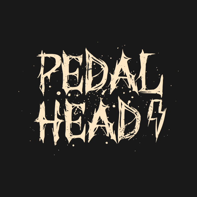 Pedal Head Death Metal Cycling Graphic by pedalhead