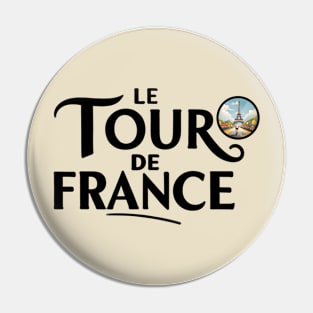 Le tour de France Pin