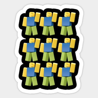 Roblox Noob  Sticker for Sale by AshleyMon75003