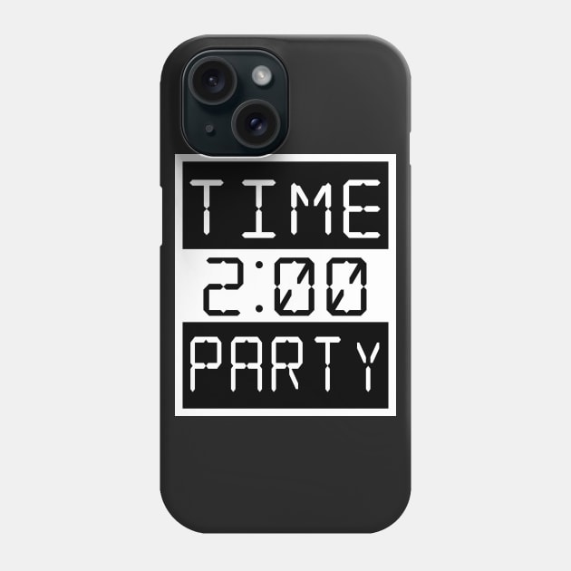 Time to Party Phone Case by flimflamsam