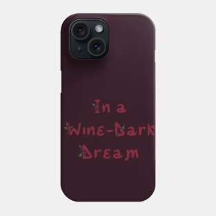 In a Wine-Dark Dream Flat Title Logo Comic Greek Mythology Phone Case
