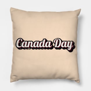 Vintage Canada Day Pillow