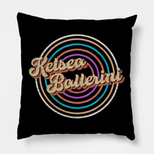 vintage circle line color Kelsea Ballerini Pillow