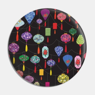 Vietnamese lanterns Pin