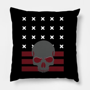 Patriot skull Pillow