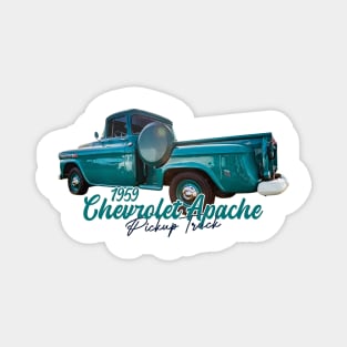 Restored 1959 Chevrolet Apache Pickup Truck Magnet