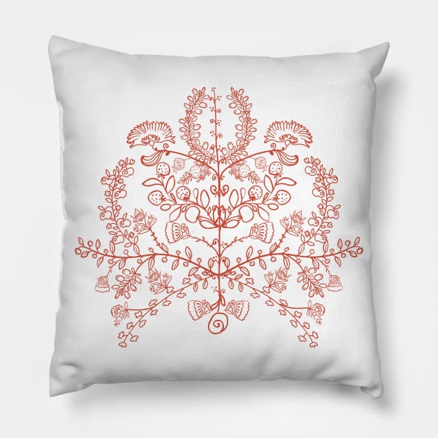 Tree of Life Pillow by Olga Berlet