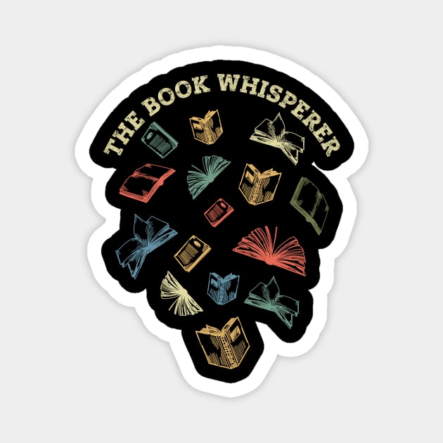 The Book Whisperer Magnet by All-About-Words