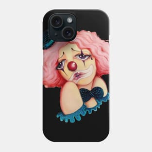 sad clown Phone Case