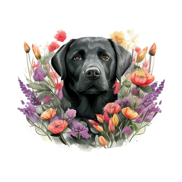 Black Lab by Mixtgifts