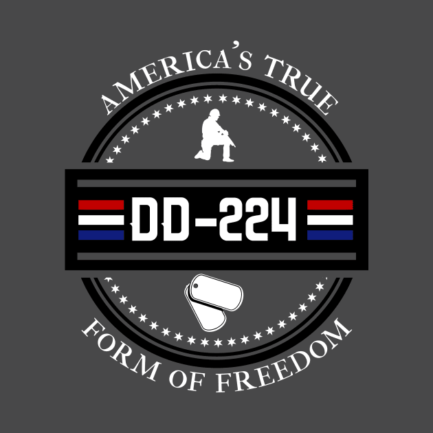 America's True Form of Freedom Veteran DD-224 by TriHarder12