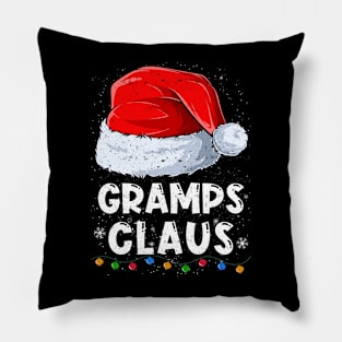 Gramps Claus Christmas Santa Family Matching Pajama Pillow