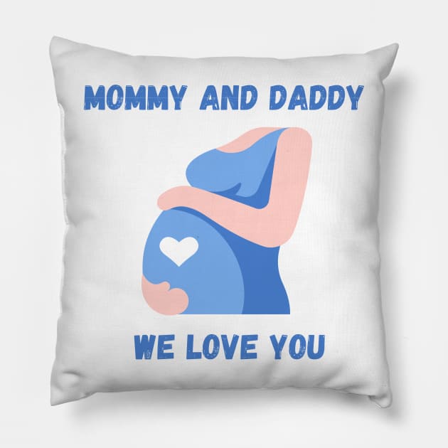 phrases for pregnant women Pillow by Dress Well Shop