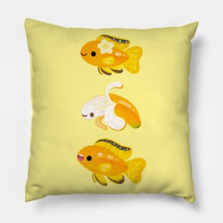 Banana cichlid(Electric yellow cichlid) Pillow