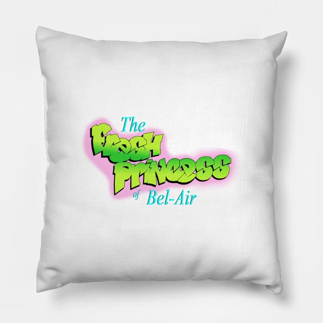 The Fresh Princess of Bel-Air Pillow by stickerfule