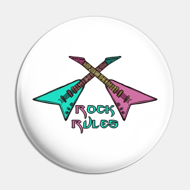 Rock rules Pin by psychoshadow