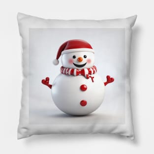 Christmas's snow man Pillow