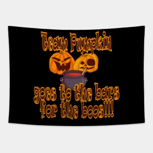 Pumpkin Halloween Witch Party Costume Gift Tapestry