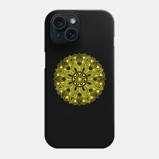 Mandala (yellow) Phone Case