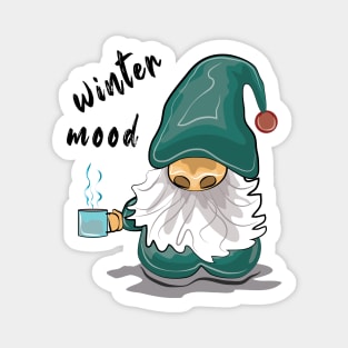 Wintermood Gnome Magnet