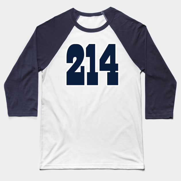 Dallas LYFE the 214!!! - Dallas Cowboys - Baseball T-Shirt