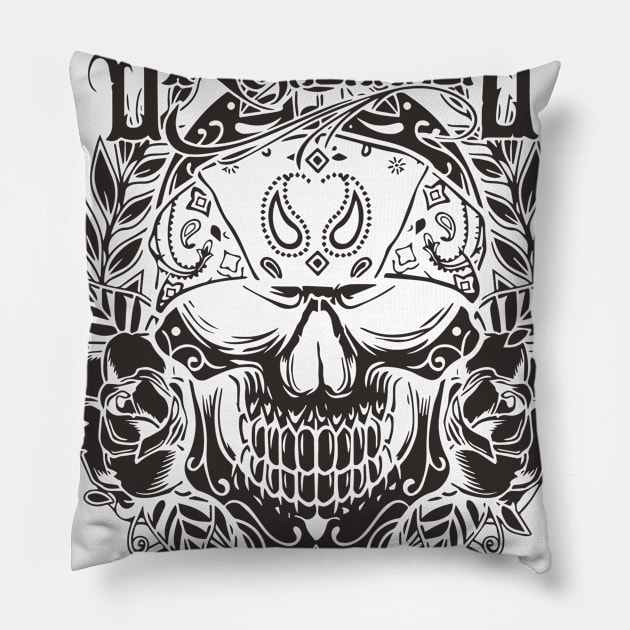 win or lose Pillow by garudadua