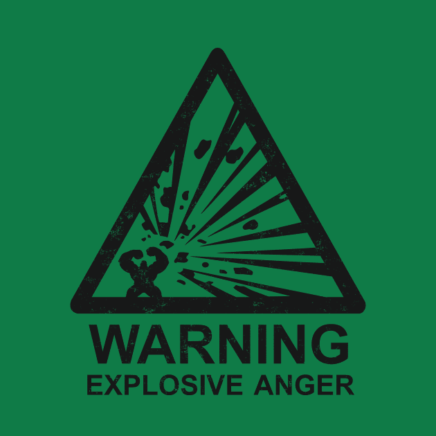 Warning: Explosive Anger by Byway Design