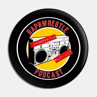 New RapnWrestle Logo Pin