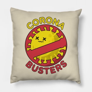 Awesome Corona Busters for Vaccinated Medical Staff Frontline healthcare workers Pillow