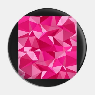 Pink Abstract Geometric Triangles Pin