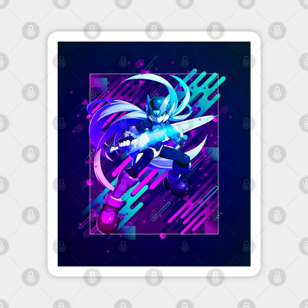 Zero (Megaman Zero) Magnet by hidexmian