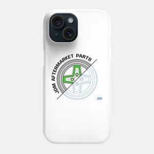 Green JDM Wheels V2 Phone Case