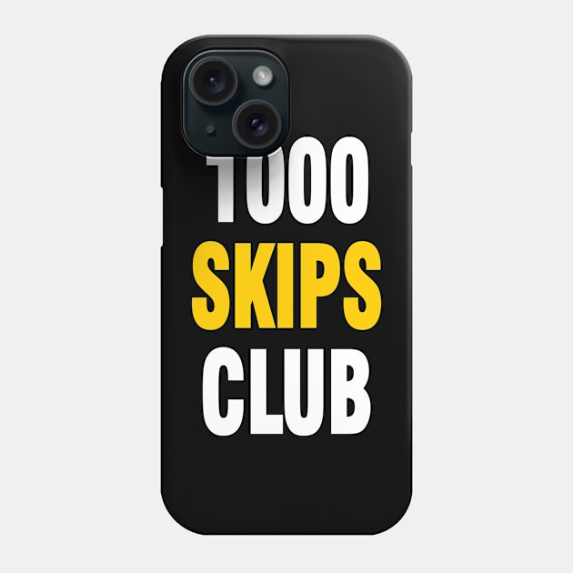 1000 skips club Phone Case by Chandan