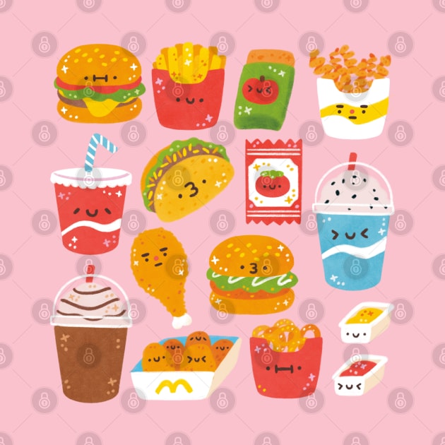 Fast Food Bonanza by Figberrytea