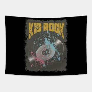 Kid Rock Vintage Vynil Tapestry