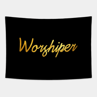 Worshiper Tapestry