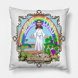 Meme Lord Jesus Pillow