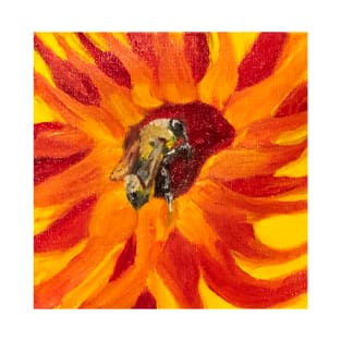 Honey Bee Sunflower T-Shirt