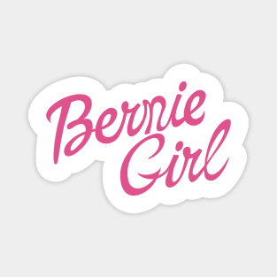 Bernie Girl pink Magnet