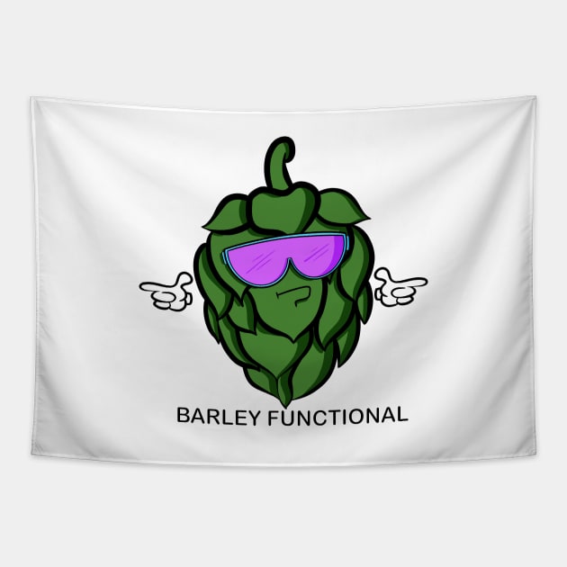 Barley Functional Tapestry by Art by Nabes