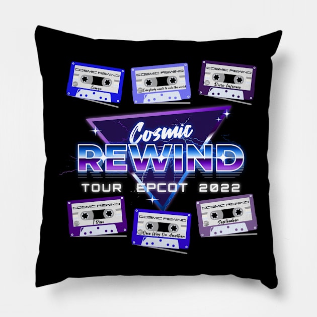 Guardians Cosmic rewind Pillow by Polynesian Vibes